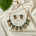 Green lotus charm