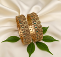 Emerald Lakshmi Bangle