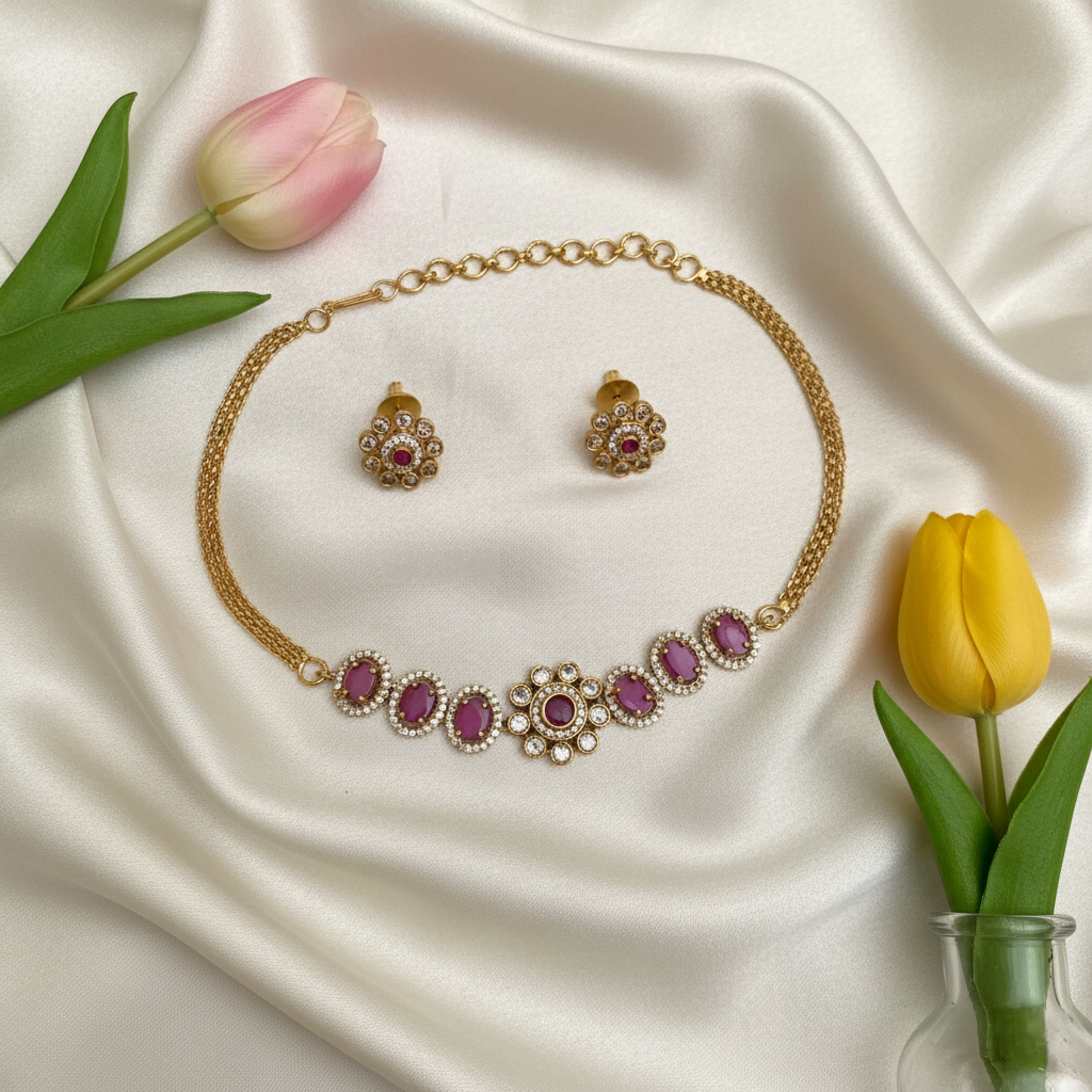 AD Stone Choker