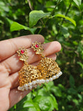 Flower Jhumka