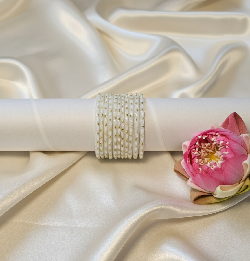 Raindrop Glass Bangles