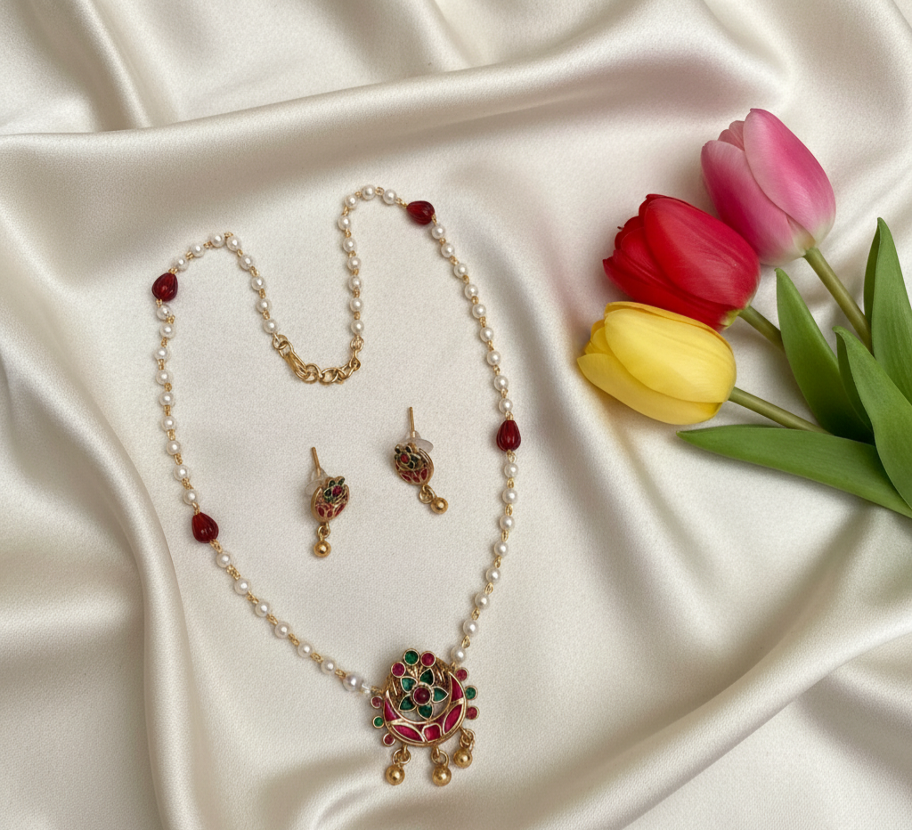Single Pearl Necklace